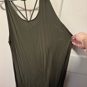 Maurices Olive Green Sleeveless Dress